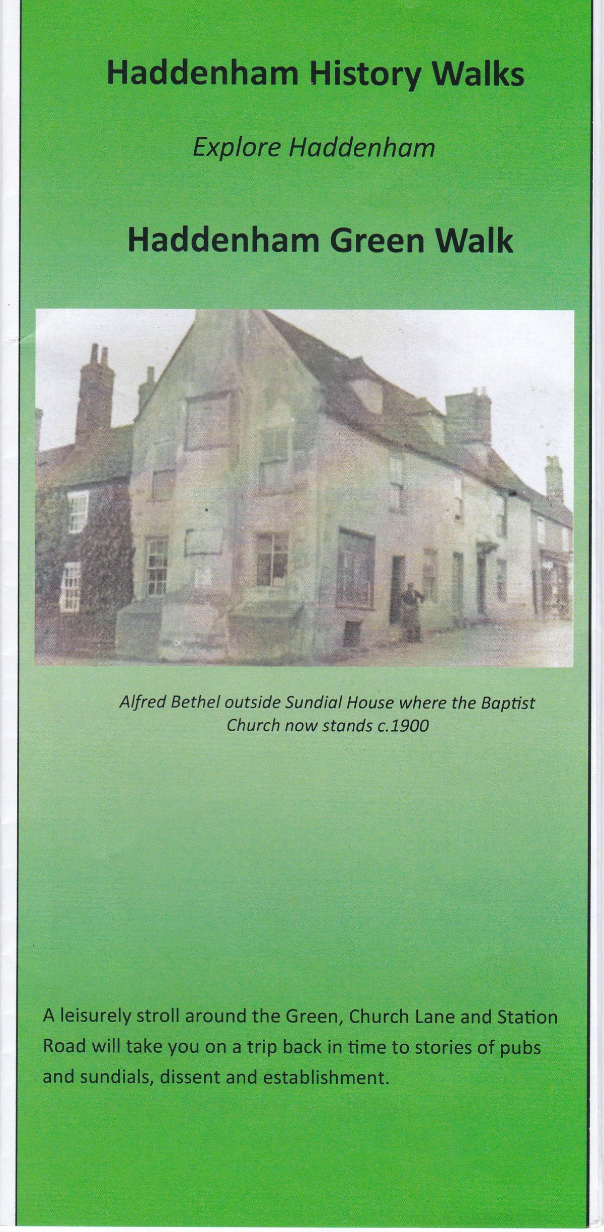 Green walk cover